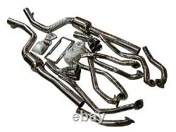 Mercedes Benz W211 E55 AMG V8 03-06 Performance Exhaust Headers + 200 Cell Cats