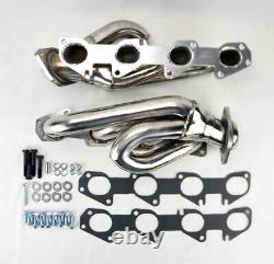 NEW Shorty Stainless Performance Headers For Dodge Ram 1500 2009-2018 5.7L Lysje