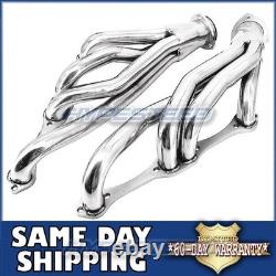 NEW Stainless Shorty Header Manifold For Chevy Small Block SB V8 283 327 350 400