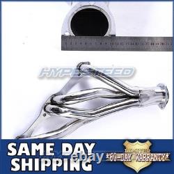 NEW Stainless Shorty Header Manifold For Chevy Small Block SB V8 283 327 350 400