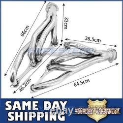 NEW Stainless Shorty Header Manifold For Chevy Small Block SB V8 283 327 350 400