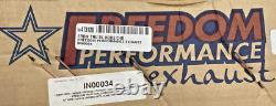 New Genuine Freedom Performance Exhaust In00034 True Dual Headers, Chrome, Exha