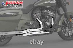 New Genuine Freedom Performance Exhaust In00034 True Dual Headers, Chrome, Exha
