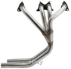 New Stainless Performance Exhaust Header for Triumph TR4 TR4A Dual Pipe Outlet