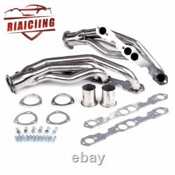 Pair Exhaust Manifold Headers for Chevy GMC Truck 1500 2500 3500 V8 5.0L 5.7L US