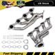 Pair Headers For 00-06 4.8l 5.3l V8 Chevy Gmc Avalanche Silverado Sierra Tahoe