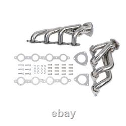 Pair Headers For 00-06 4.8L 5.3L V8 Chevy GMC Avalanche Silverado Sierra Tahoe