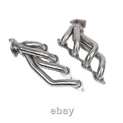 Pair Headers For 00-06 4.8L 5.3L V8 Chevy GMC Avalanche Silverado Sierra Tahoe