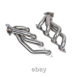 Pair Headers For 00-06 4.8L 5.3L V8 Chevy GMC Avalanche Silverado Sierra Tahoe