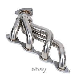 Pair Headers For 00-06 4.8L 5.3L V8 Chevy GMC Avalanche Silverado Sierra Tahoe
