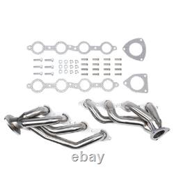 Pair Headers For 00-06 4.8L 5.3L V8 Chevy GMC Avalanche Silverado Sierra Tahoe