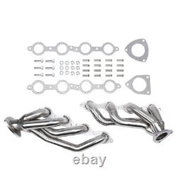 Pair Headers For 00-06 4.8L 5.3L V8 Chevy GMC Avalanche Silverado Sierra Tahoe