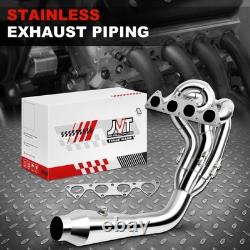 Performance Exhaust Manifold Chrome Header Tri-Y Kit For 94-01 Acura Integra
