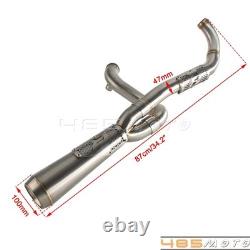 Performance Exhaust Muffler Header Pipe Assembly for Harley M8 Touring Road King