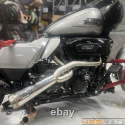 Performance Exhaust Muffler Header Pipe Assembly for Harley M8 Touring Road King