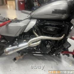 Performance Exhaust Muffler Header Pipe Assembly for Harley M8 Touring Road King
