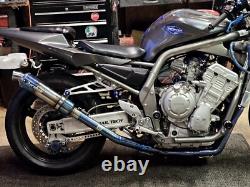Performance Full System Exhaust Muffler Header Pipe for Yamaha FZ1 Fazer 1000 01