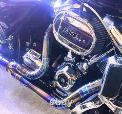 Performance GNARLY 2-1 Exhaust Header Harley M8 Touring 2017-2024