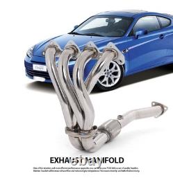 Performance Header Exhaust Manifold 4-2-1 Kit for Hyundai 2.0L 03-08 Tuscani
