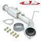 Performance High Flow Exhaust Pipe Downpipe For 2002-2005 Honda Civic Si Ep3 2.0