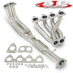 Performance Stainless Steel 4-2-1 Header Manifold For 1992-1996 Honda Prelude BB