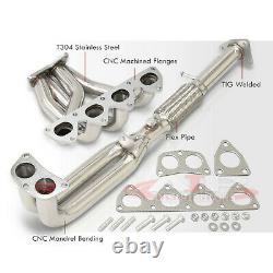 Performance Stainless Steel 4-2-1 Header Manifold For 1992-1996 Honda Prelude BB