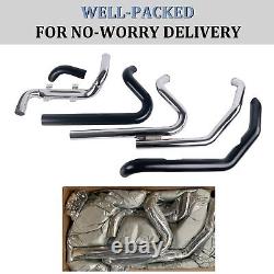 Powerful Performance True Dual Exhaust Headers for Harley Touring 1995-2008