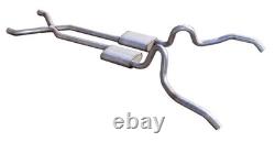 Pypes Performance Exhaust PYPSGN10T Turbo Pro Series Header-Back X-Pipe 2.5 in