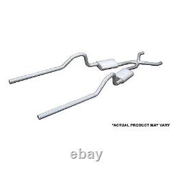Pypes Performance Exhaust Smb10S33 66-74 Fits Dodge B-Body 2.5In Header-Back Exh