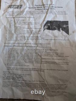 Rare Gx72A Gsx1300R Hayabusa Vance Hines Performance Exhaust Header Rare Gx72A Gsx1300R Hayabusa Vance Hines Performance Exhaust Header