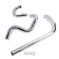 RingShark True Dual Performance Exhaust Headers for Harley Softail 00-17 Models