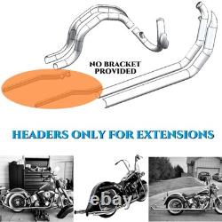 RingShark True Dual Performance Exhaust Headers for Harley Softail 00-17 Models