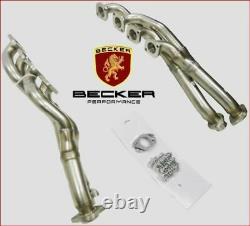 S/S Becker Performance Header For 1995-01 BMW (E38) 740IL M60/62 B40/44 V8