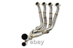 S1000R 2017-2020 Performance De Cat Exhaust Downpipes Collector Race Headers