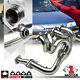 Ss Drag Performance Exhaust Header Manifold For 88-00 Civic/crx/del Sol D15/d16