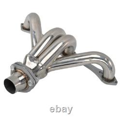 SS Manifold Exhaust Headers For Chevy Hugger Small Block SBC V8 283 305 327 350
