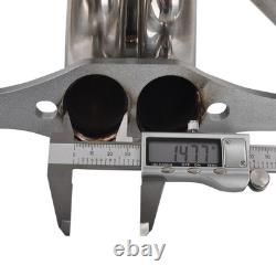 SS Manifold Exhaust Headers For Chevy Hugger Small Block SBC V8 283 305 327 350