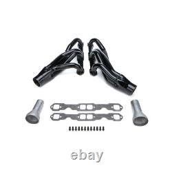 Schoenfeld 1485-20, 2 Pack Black Steel Header Stock Car Imca Performance Parts