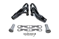 Schoenfeld 1485-20, 2 Pack Black Steel Header Stock Car Imca Performance Parts