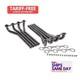 Schoenfeld 3522, 2 Pack Black Steel Sbf Header 1-5/8 Performance Racing Parts