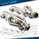 Set For Dodge Ram 1500 2009-2018 5.7l Hemi Shorty Stainless Performance Headers