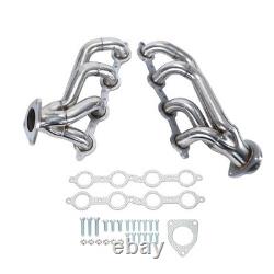 Shorty Header Exhaust for Chevy GMC Truck SUV 2002-2013 4.8L 5.3L 6.0L 6.2L