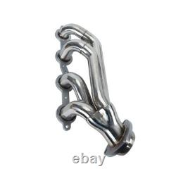 Shorty Header Exhaust for Chevy GMC Truck SUV 2002-2013 4.8L 5.3L 6.0L 6.2L