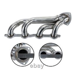 Shorty Header Exhaust for Chevy GMC Truck SUV 2002-2013 4.8L 5.3L 6.0L 6.2L
