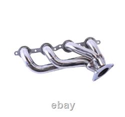 Shorty Headers for 99-01 GMC Sierra 1500 2500 Yukon XL 4.8L 5.3L Pickup