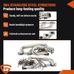 Shorty Stainless Performance Exhaust Headers Fit Dodge Ram 1500 09-18 5.7L Kcavy
