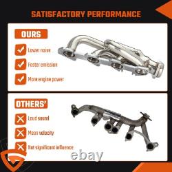 Shorty Stainless Performance Exhaust Headers For Dodge Ram 1500 09-18 5.7L KY