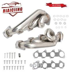 Shorty Stainless Performance Headers for Dodge Ram 1500 2009-2018 5.7L HEMI New