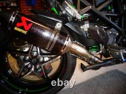 Stainless De-cat exhaust pipe & clamp for Kawasaki H2 SE & SX with ZX10R Headers