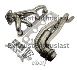 Stainless Performance Exhaust Header Manifold for 87-95 Ford F150/Bronco 5.8L V8